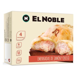 Empanadas de Jamon y Queso El Noble 320g