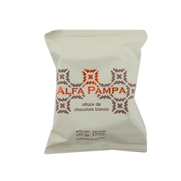 Alfajor Blanco Alfa Pampa Fwp 60 grm