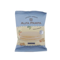 Alfajor Relleno Mousse de Mani Alfa Pampa Fwp 39 grm