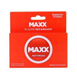 Preservativos Texturado Maxx Cja 6 uni