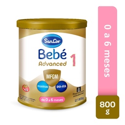 Leche en Polvo 1 Sancor Bebé Advance 800g