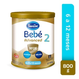 Leche en Polvo Sancor Bebé Advance 2 800g