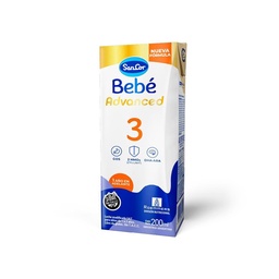 Leche Infantil Advanced 3 Sancor Bebe 200ml