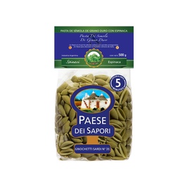 fid.gnocchi Sardi N°31 Spanaci Dei Sapori Paq 500 grm