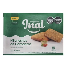 Milanesas de Garbanzos Inal 340g