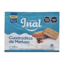 Cuadraditos de Merluza Inal 330g