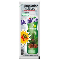 Limpiador Multiuso Concentrado para Diluir Pino Rinde 1 Litro x 35ml