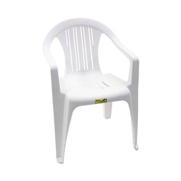 Sillón Plástico Apilable Quality Plastic Blanco 53 cm