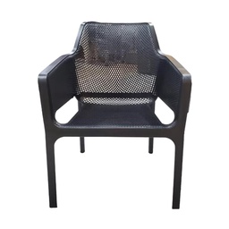 Sillon Quality Plastic Bristol Plástico Negro