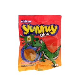 Gomitas Dino Frutal Yummy Paq 30 grm