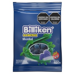 Gomitas Mentol Billiken 150g