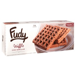 Waffles con Semillas Fudy 330 gr