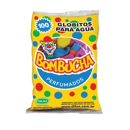 Bombuchas x100 Globitos Agua Surtidos