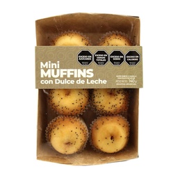 Mini Muffin Vainilla Relleno 140g