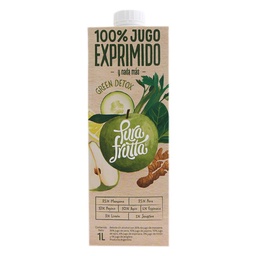 Jugo Organico Green Detox Purafrutta 1l