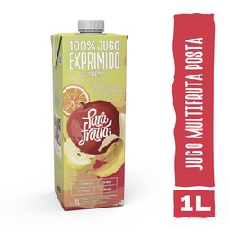 Jugo 100% Exprimido Multifruta Purafrutta 1 ltr