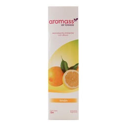 Aromatizante con Difusor Limón Aromass 125 ml