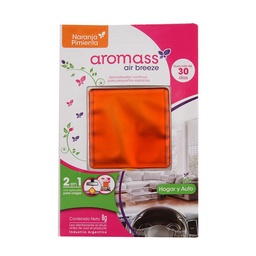 Aromatizante de Hogar y Auto Naranja Pimienta Aromass 8 grm