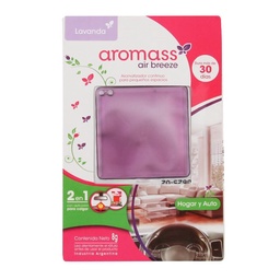 Aromatizante Hogar y Auto Lavanda Aromass 8 grm