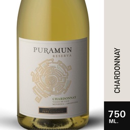 Vino Chardonnay Puramun Bot 750 ml