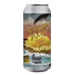 Cerveza Maracuyá Sour Peñon Del Aguila   Lata 473 cc