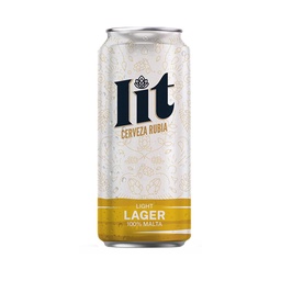 Cerveza Lager Lit Light Lata 473 cc