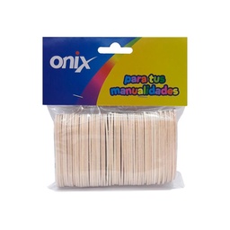 Paleta Mini Madera Natural Onix 50 Unidades