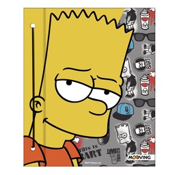 Carpeta Nro 3 Mooving Simpsons  Varios Diseños