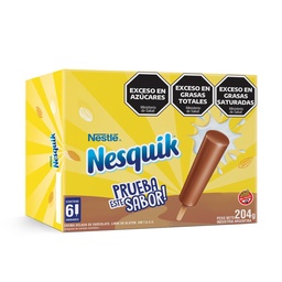 Palito Helado Nesquik Chocol Nesquik Cja 204 grm