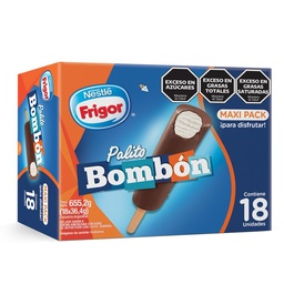 Palito Helado Bombón Frigor Cja 655.2 grm