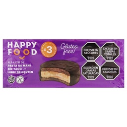 Alfajor de Pasta de Maní Happy Food 150g