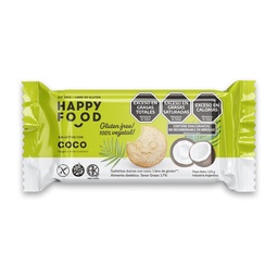 Galletitas Sin Gluten de Coco Happy Food 120g