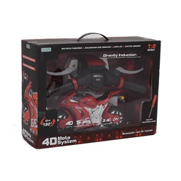 Vehículo Radio Control 4D Moto System Gravity Induction 1:8