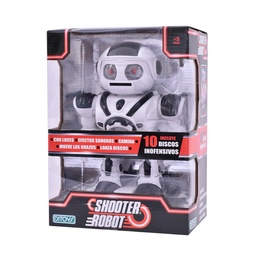 Robot Lanzadiscos Shooter Robot con Luz