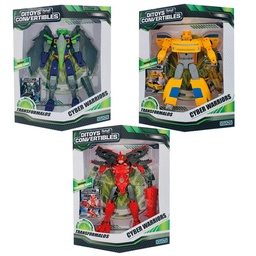 Figura Articulada Ditoys Convertibles Cyber Warriors
