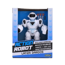 Figura Action Robot Lanza Dardos