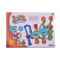 Juego Didactico Rolling Marbles 113 Piezas