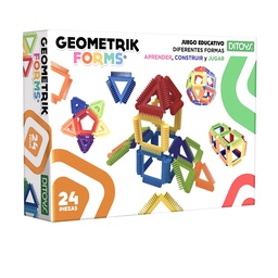 Juego Didáctico Geometric Forms 24 Piezas