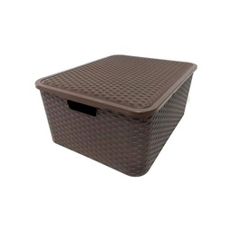 Caja Organizadora 30 Litros Marron