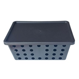 Caja con Tapa 27 x 19,5 x 11 Negro