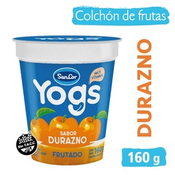 yog.bat.ent.frutad Durazno Sancor Yogs Pot 160 grm