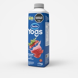 Yogur Bebible Entero Frutilla Sancor Yogs 1kg