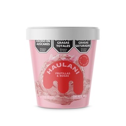 Helado Frutillas y Rosas Haulani 370g