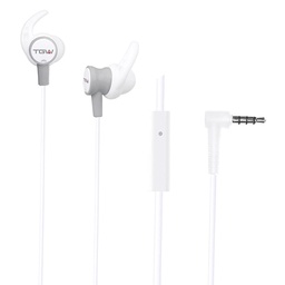 Auriculares Tagwood Ipho20w Blanco y Plata