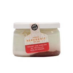 yog.deslactosado Frutillas Beaudroit Fra 160 grm