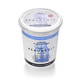 Yogur Natural Beaudroit Sin Azúcar 400g