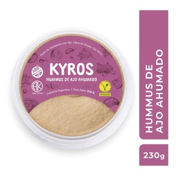 Hummus de Ajo Ahumado Kyros 230g