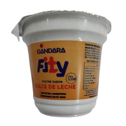 Postre Sabor Dulce de Leche Gandara 120g