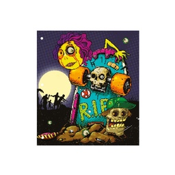 Carpeta Nro 3 Onix  Creepy Zombies Varios Diseños