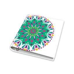 Carpeta Nro 3 Onix  Mandalas Metal Varios Diseños